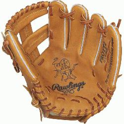 Rawlings world-renowned Heart of the Hide steer hide leather the Heart of the Hide
